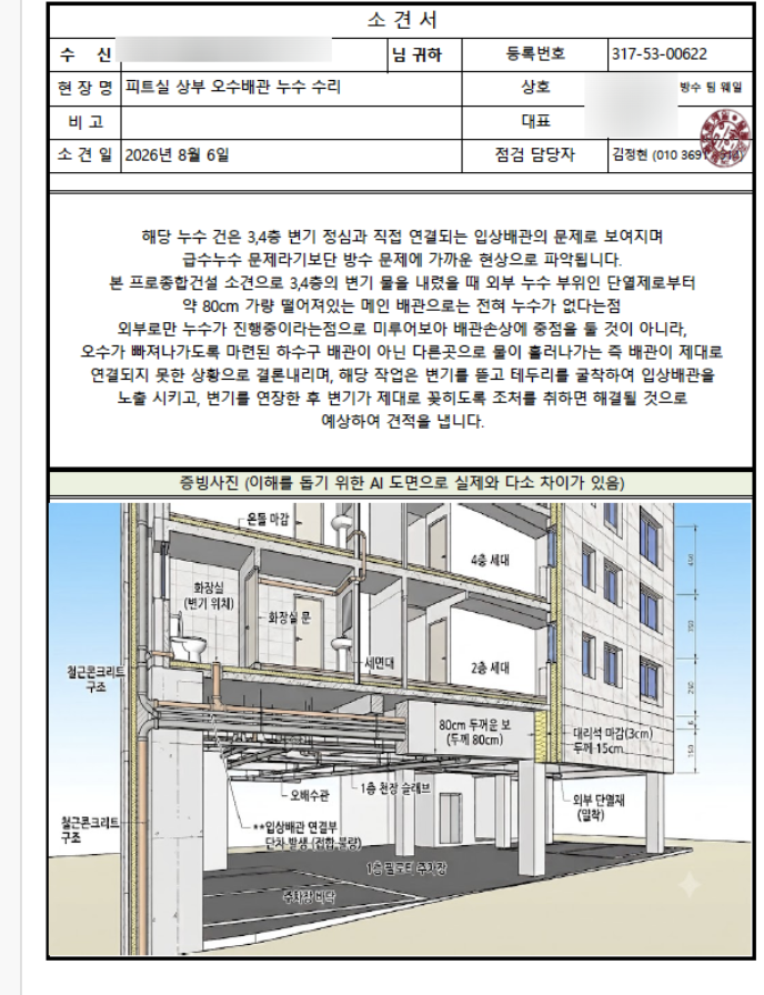 3종 복합시설 안전점검